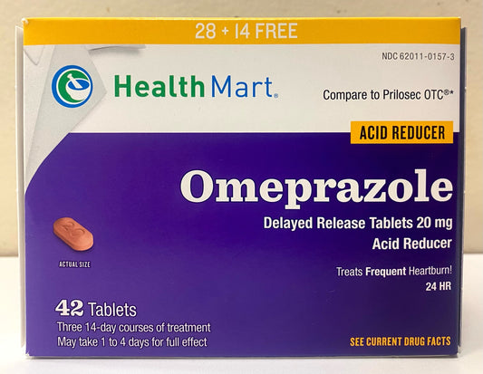 Omeprazole (20 mg)
